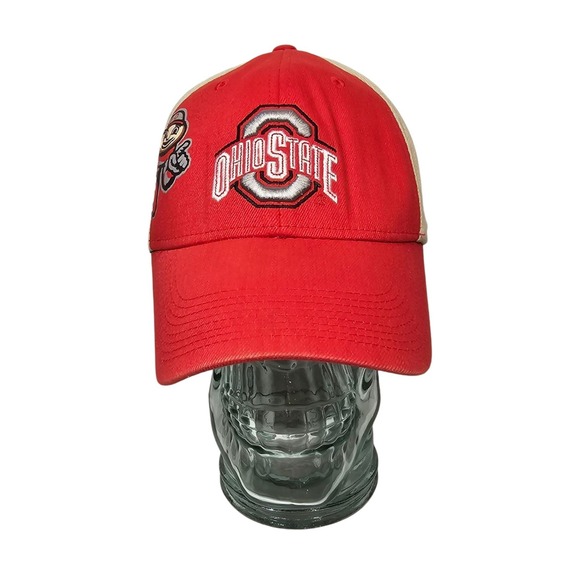 Ohio‎ State Buckeyes Brutus Mascot Hat Cap Red Nike Team One Size Fits Most - Picture 1 of 12
